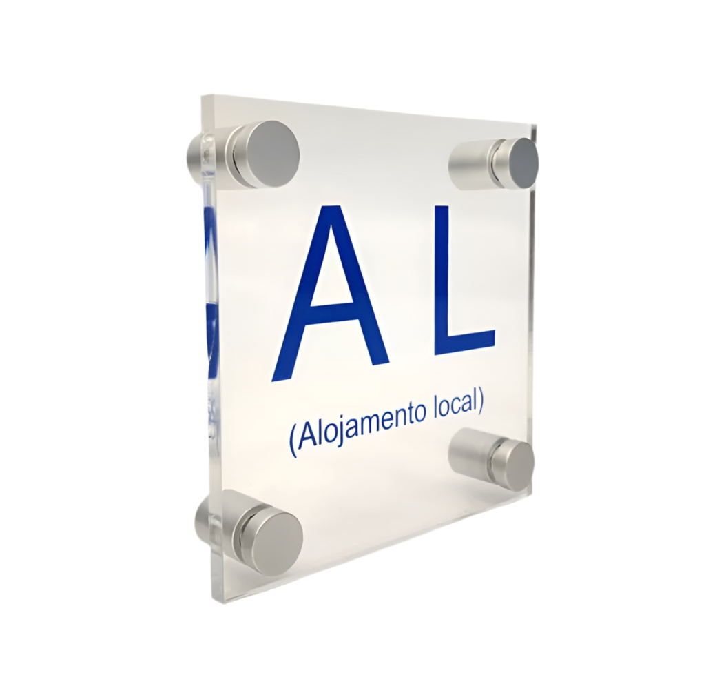 Placa Alojamento Local - AL