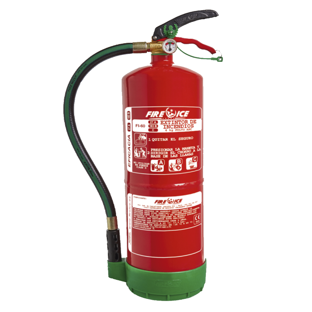 Extintor Portátil de Polvo ABC de 9 kg – Eficacia 34A 233B