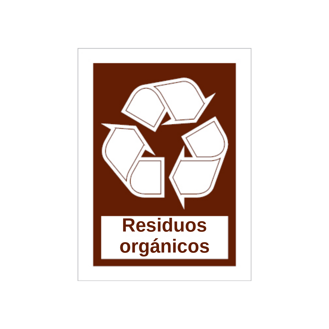Señal Residuos orgánicos – CQ0055