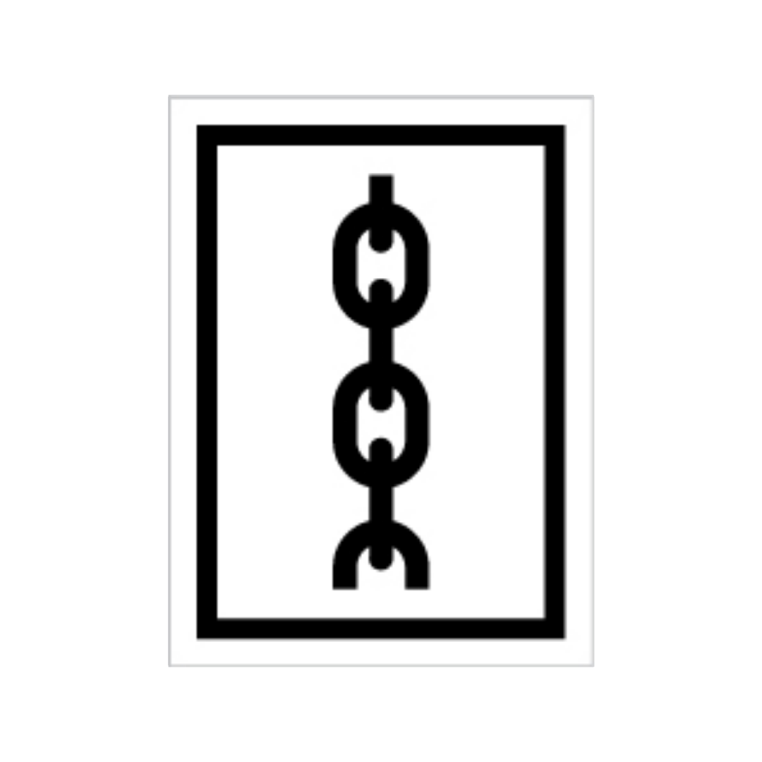 Señal Embalaje: punto de elevación – EM0057