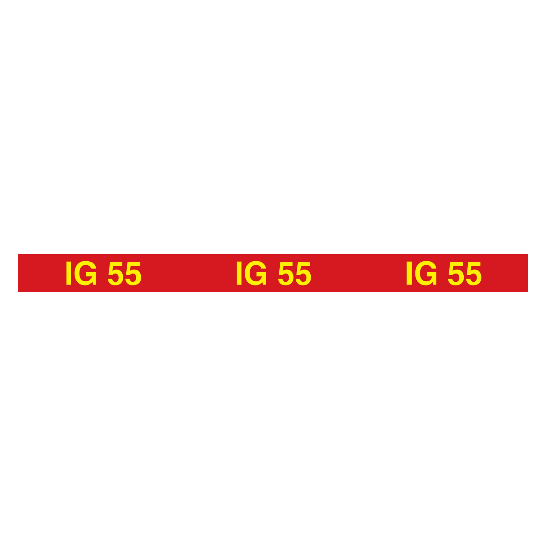 Señal Tubería de IG-55 (argón y nitrógeno) – IN1401