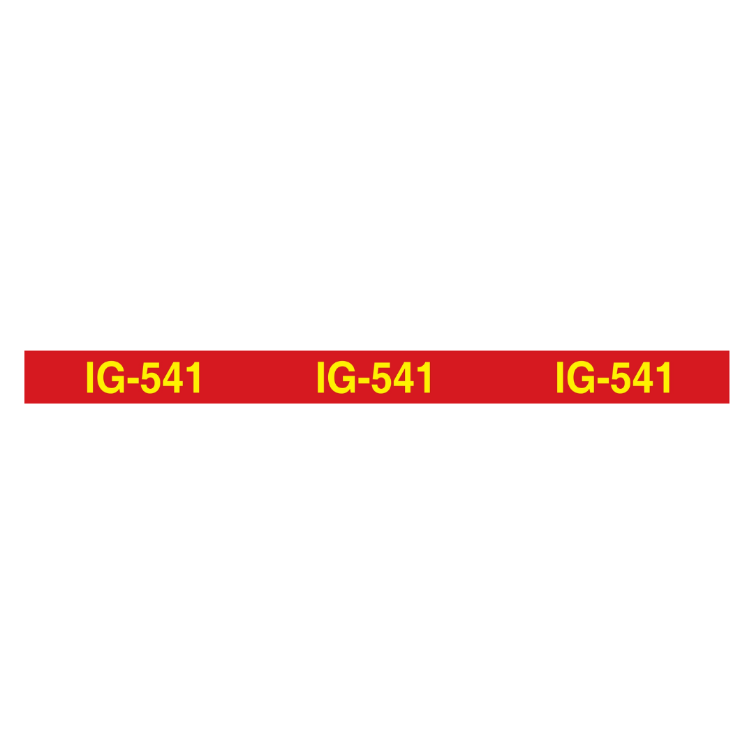 Señal Tubería de IG-541 (Inergen) – IN1404