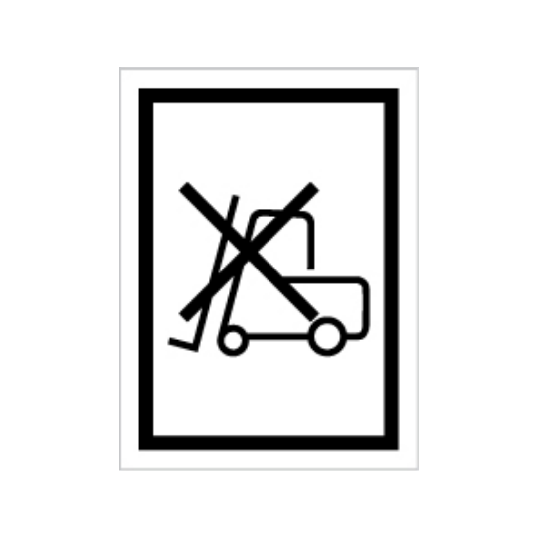 Señal Embalaje: no manipular con carretilla elevadora – EM0053