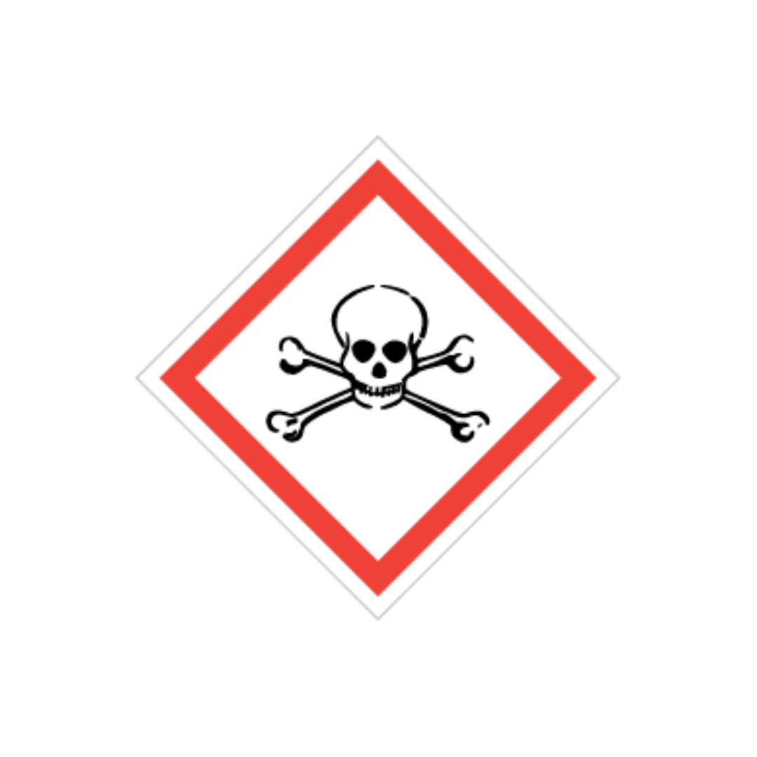 Sinalética Informação Embalagens: Tóxico – EM0043