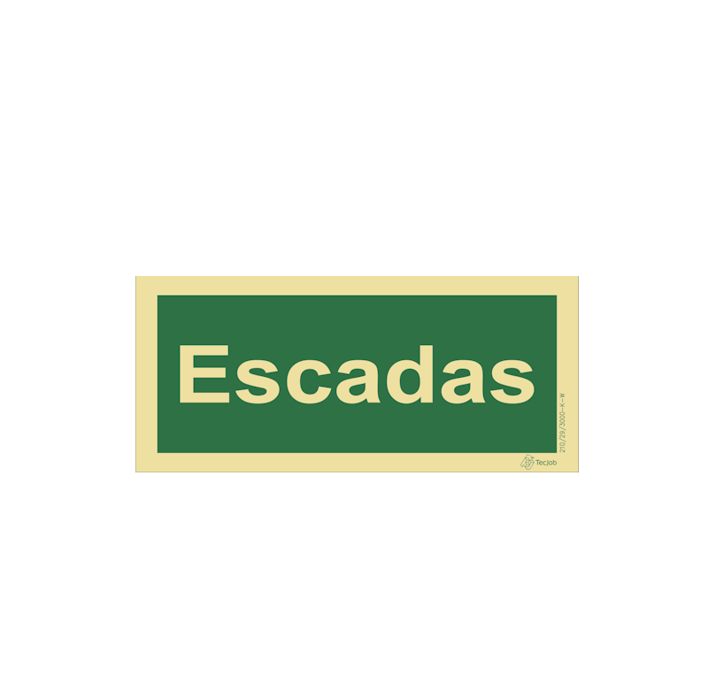 Stairway Signage in Text - E0022