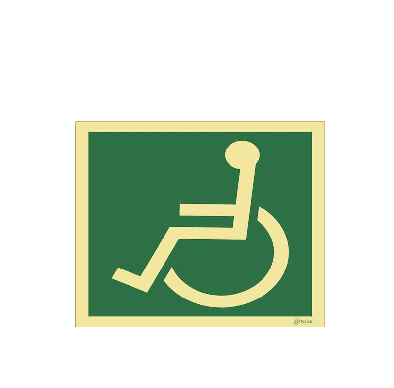 Señal Salida de emergencia accesible – E0130