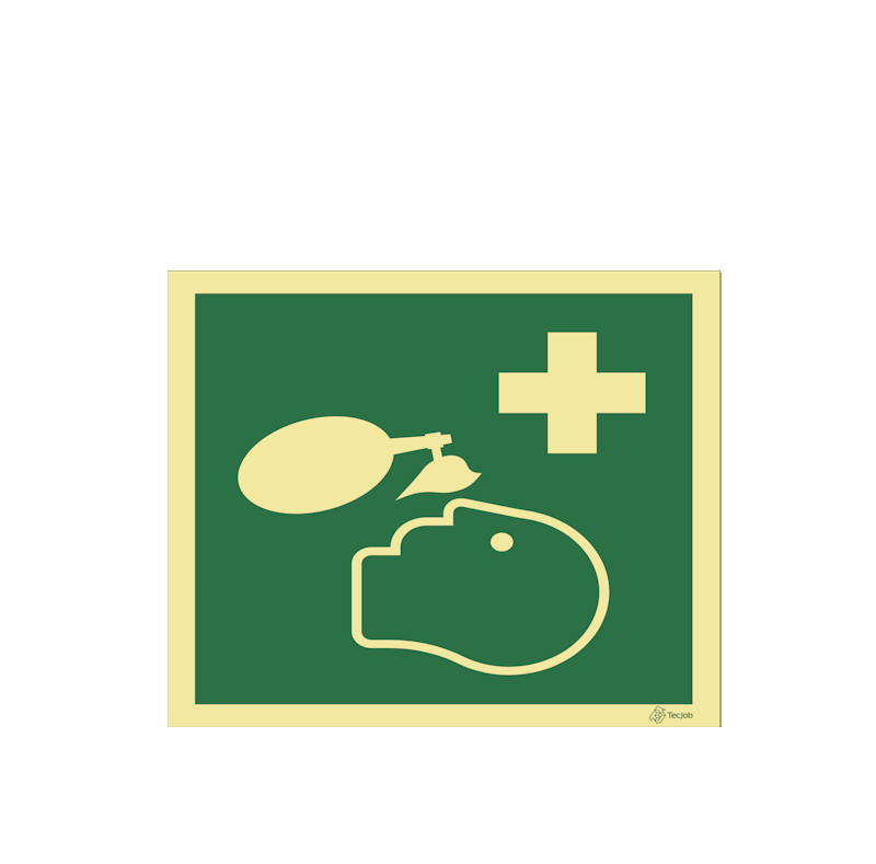 Sinalética Ressuscitador - E0222