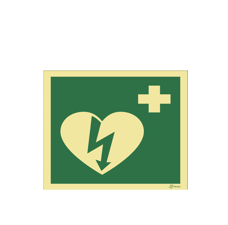 Sinalética DAE (Desfibrilhador) - E0234