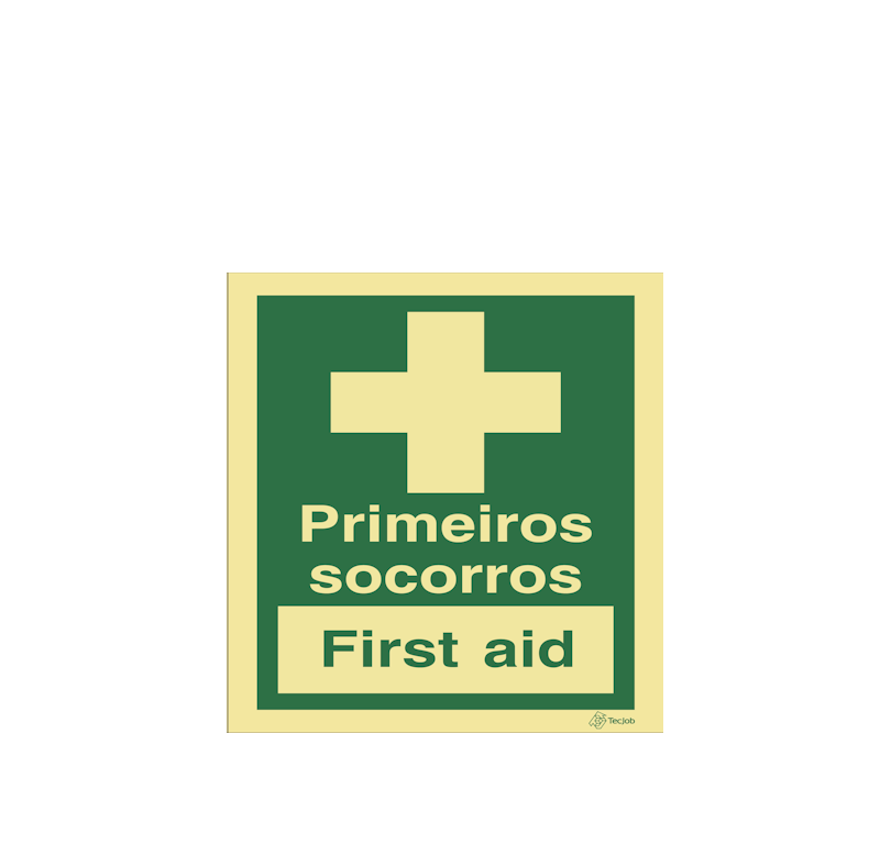 Sinalética Primeiros Socorros/ First Aid - E0293