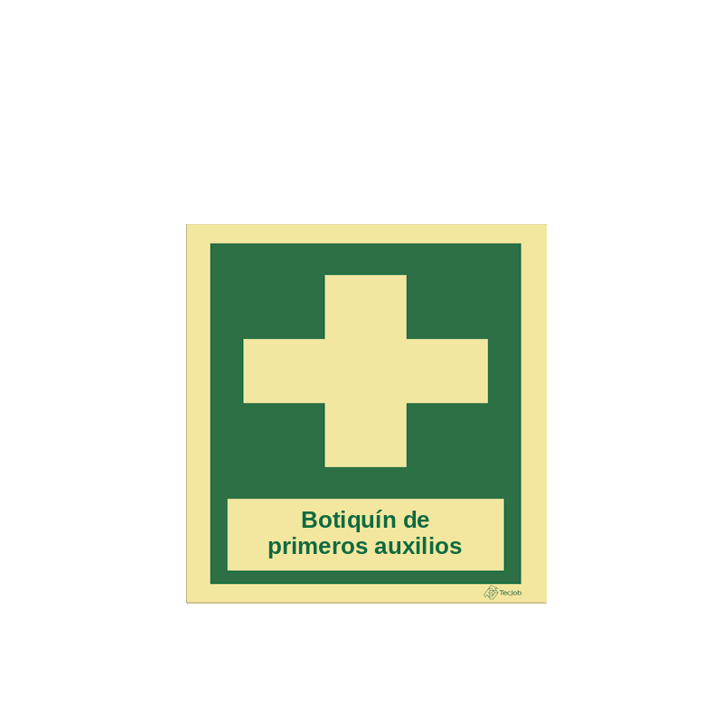 Señal Botiquín de primeros auxilios – E0296
