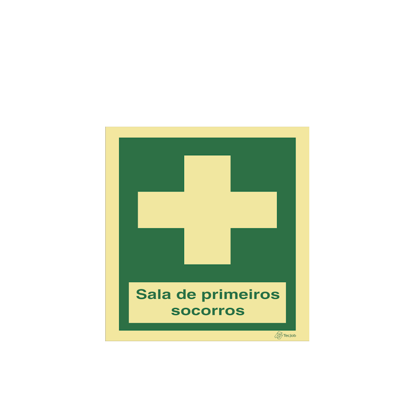 Sinalética Sala de Primeiros Socorros - E0297