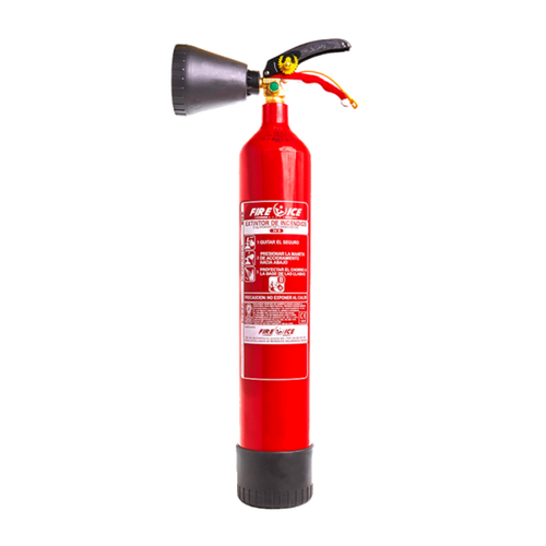 Extintor de CO₂ de 2 kg – Alta Eficacia y Extinción Limpia