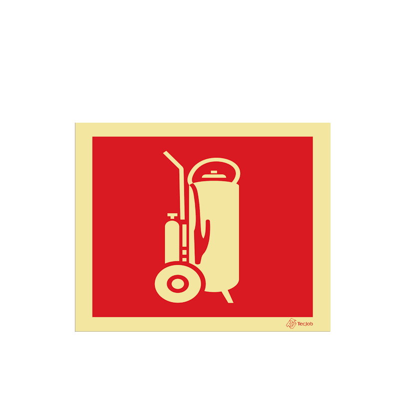 Sinalética Extintor Móvel - I0002