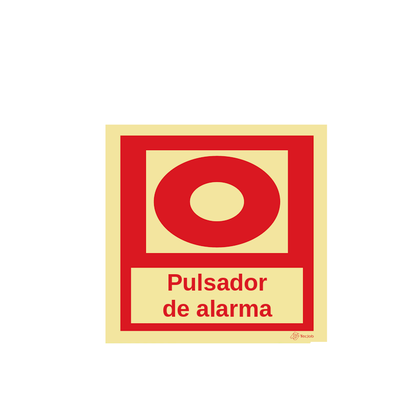 Señal Pulsador de alarma – I0270