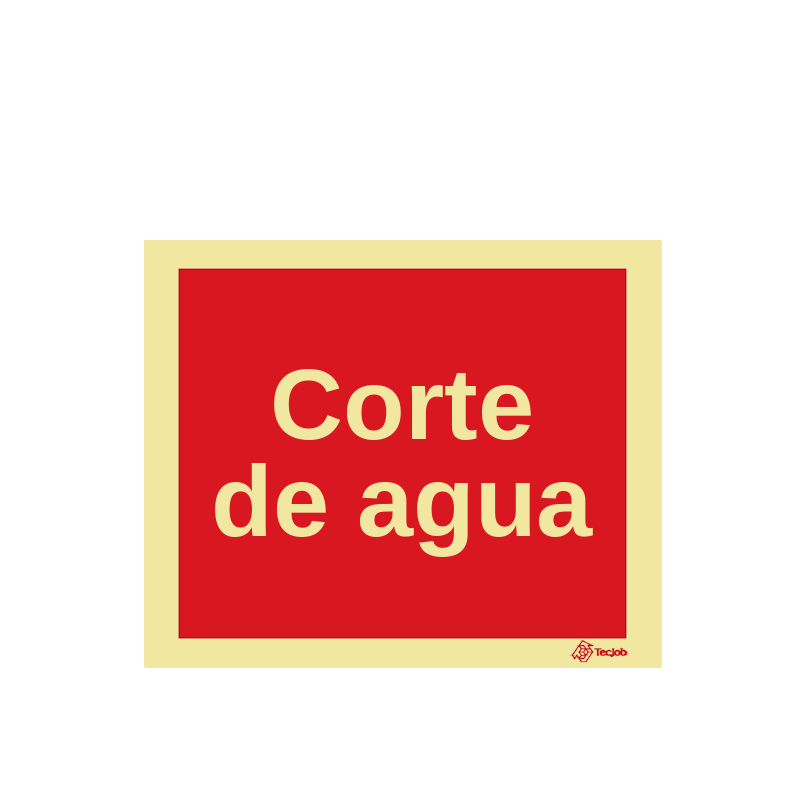 Señal Corte de agua – I0516