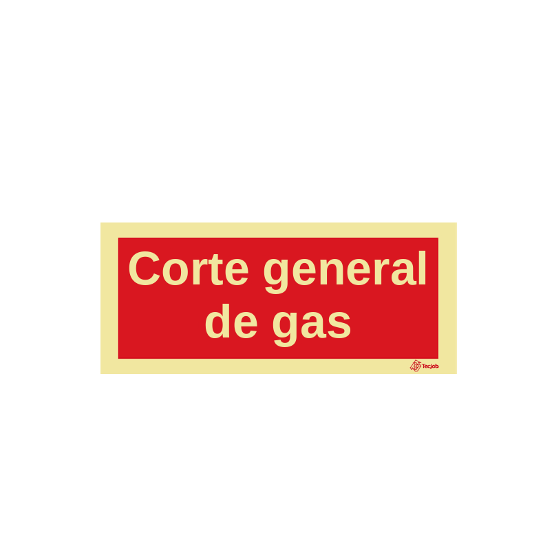 Señal Corte general de gas – I0596