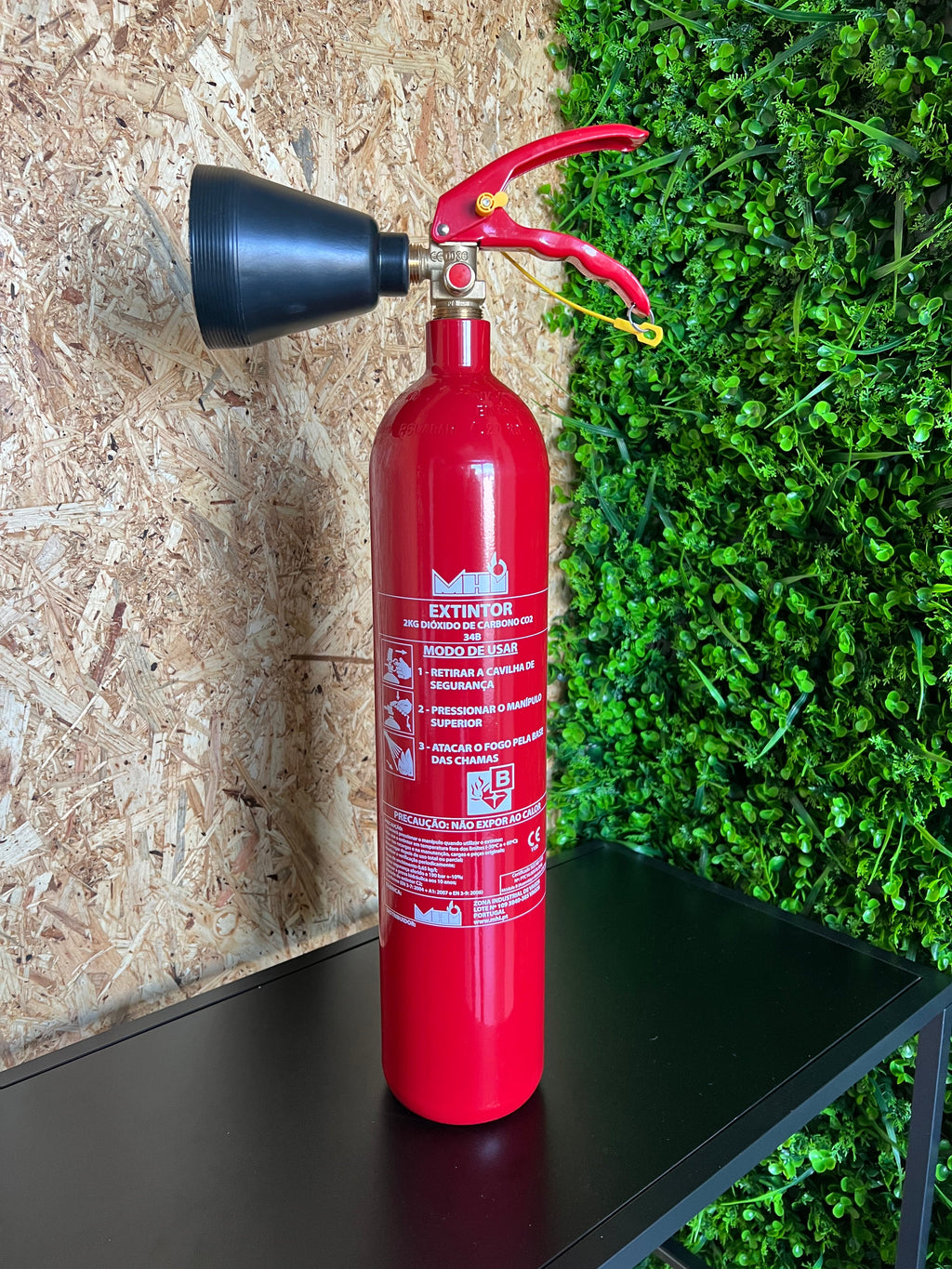 Extintor CO2 2kg certificado