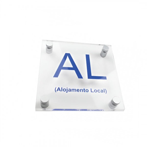 Placa Alojamento Local - AL