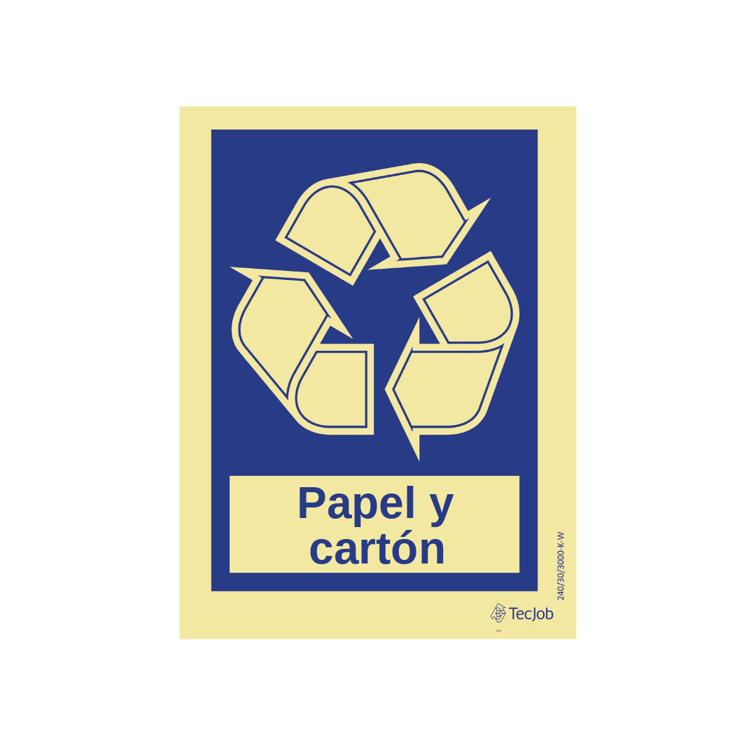 Señal Papel y cartón – IN1872
