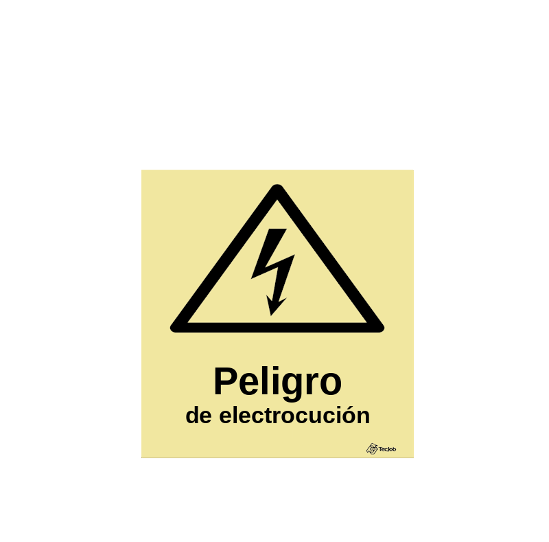 Señal Peligro de electrocución – IS0145