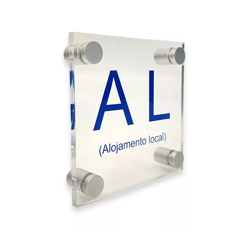 Placa Alojamento Local - AL