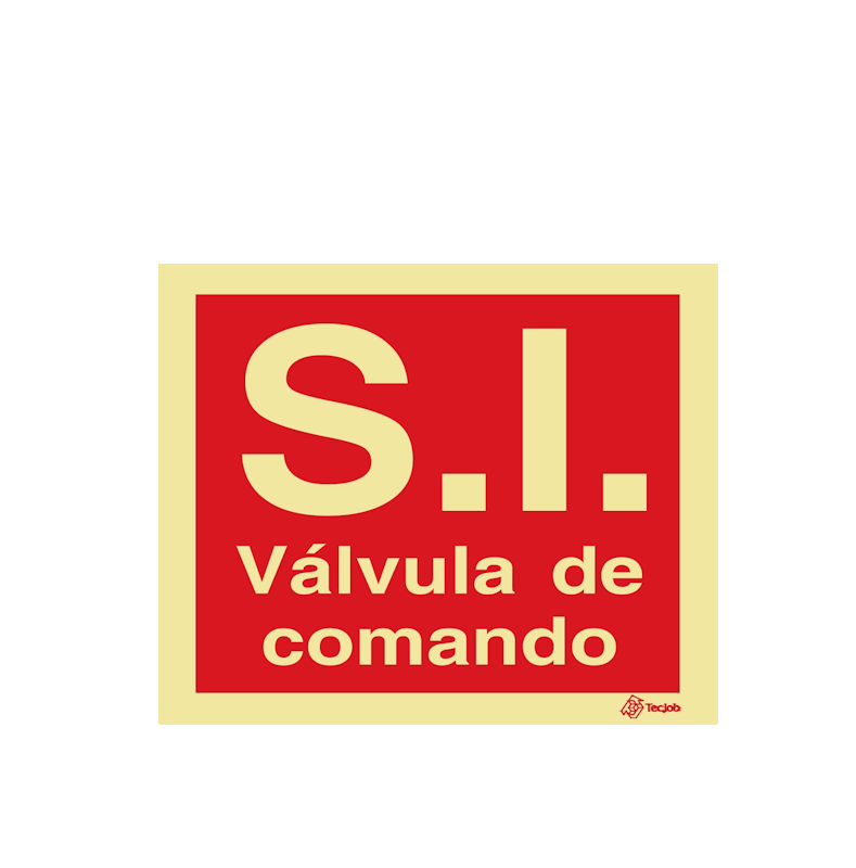 Sinalética S.I. Válvula de Comando - I0549