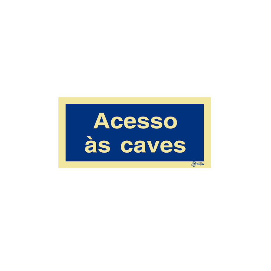 Sinal Acesso às Caves - IN0426