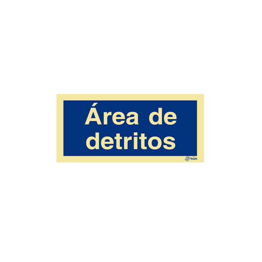 Sinal Área de detritos - IN0453