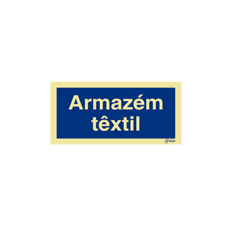 Sinal Armazém têxtil - IN0478