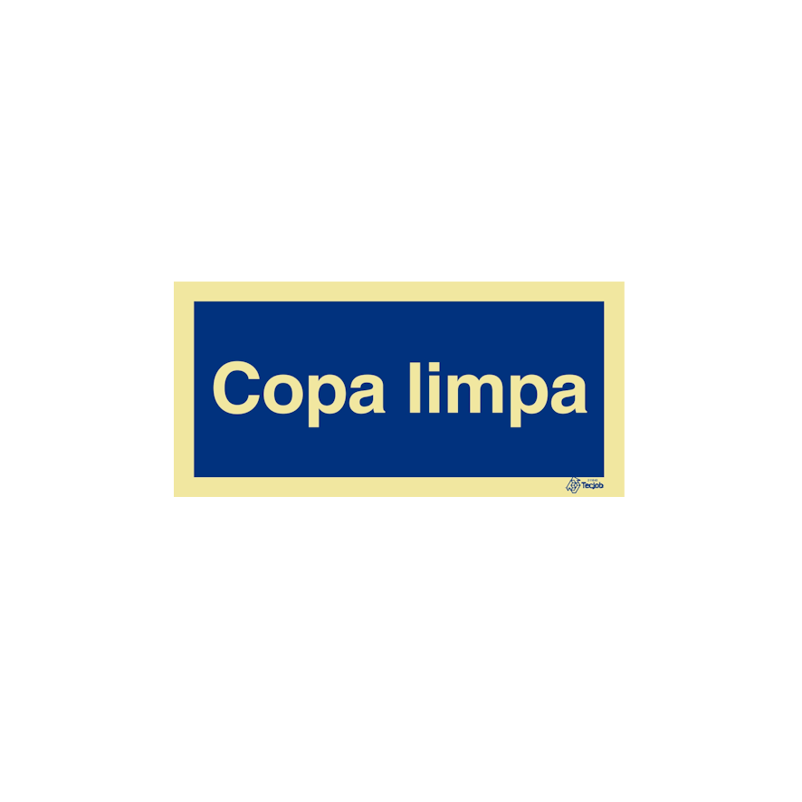 Sinal Copa limpa - IN0591