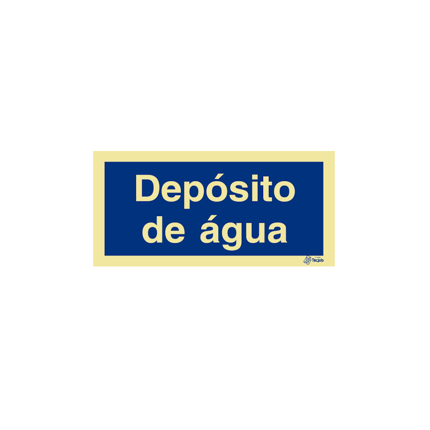 Sinal Depósito de água - IN0621