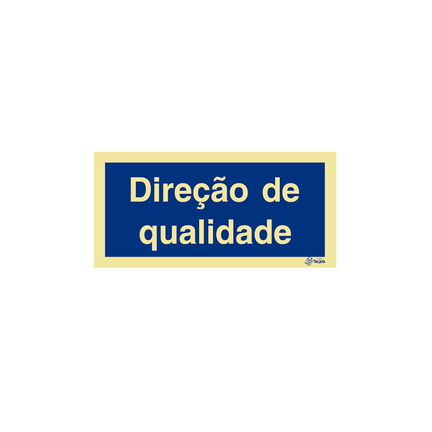 Sinal Direção de qualidade - IN0639