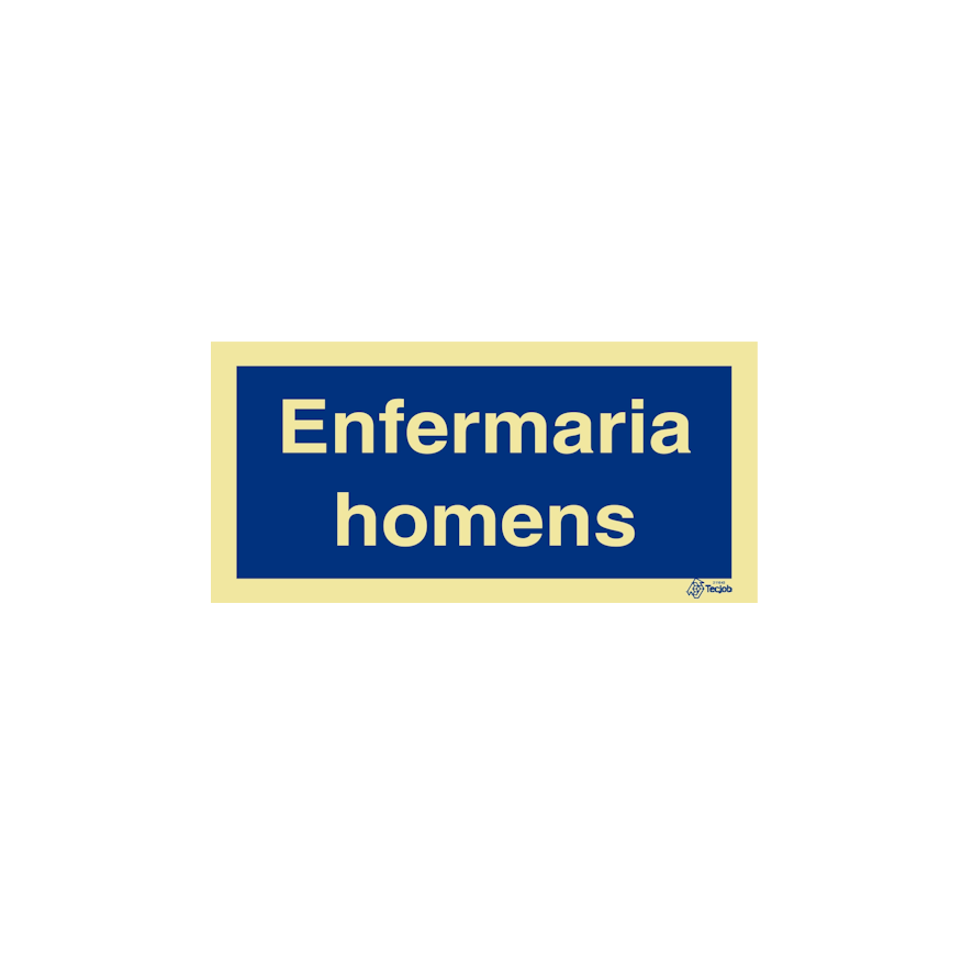 Sinal Enfermaria homens - IN0679