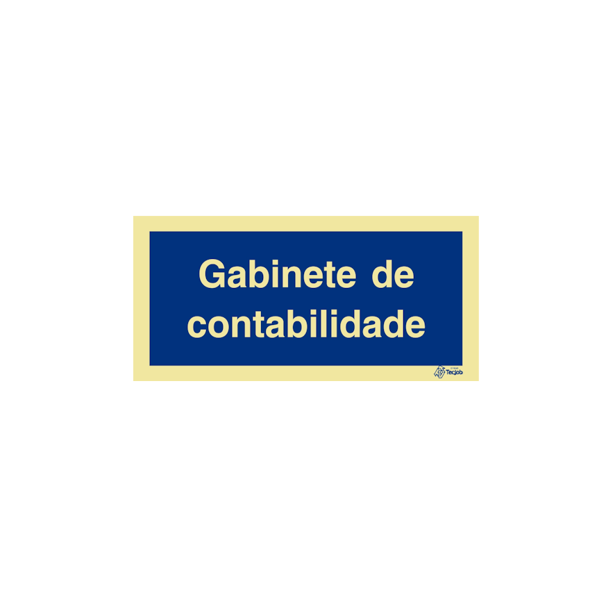 Sinal Gabinete de contabilidade - IN0732