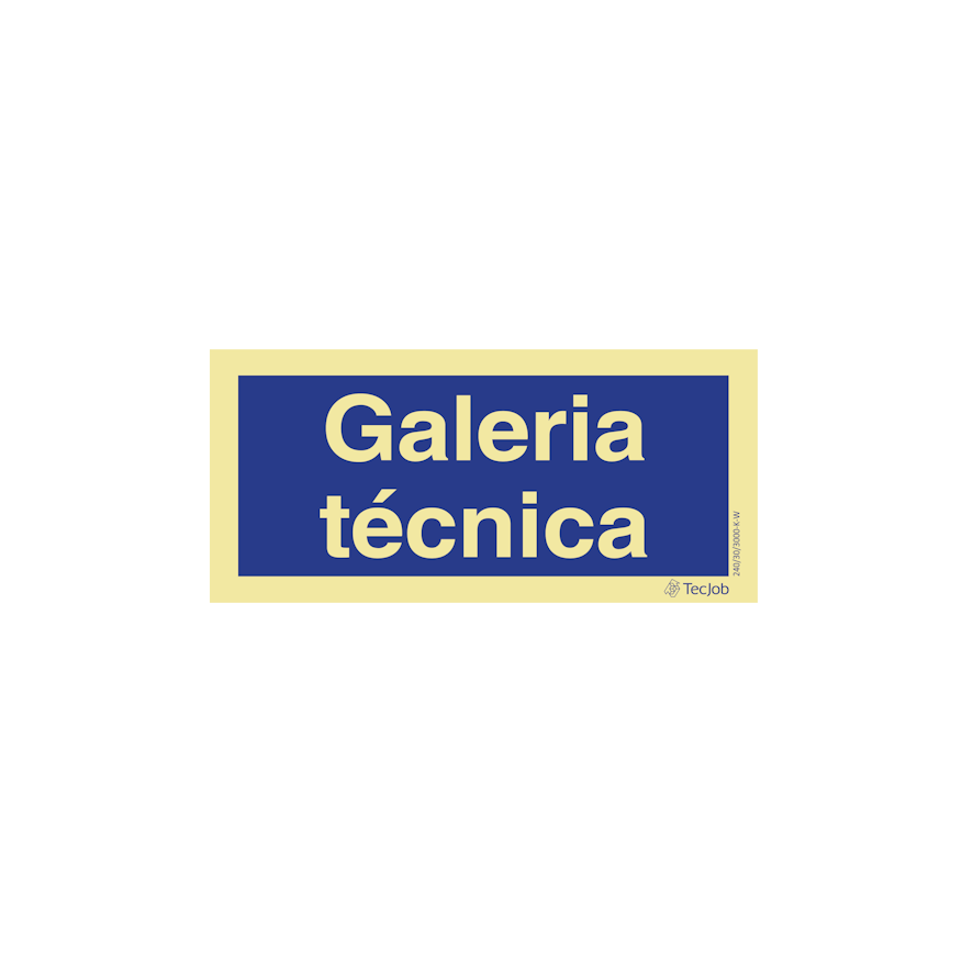 Sinalética Galeria Técnica - IN0392
