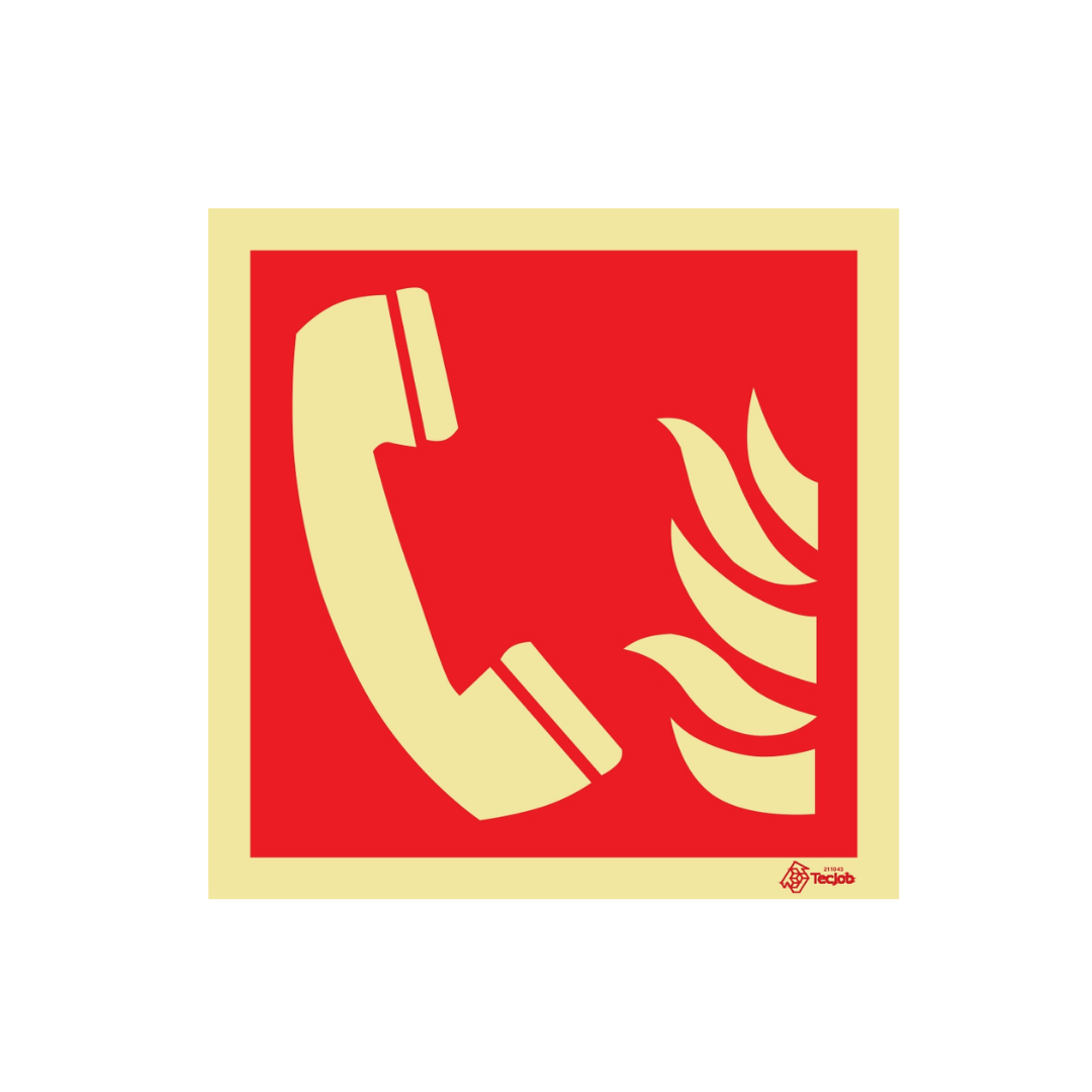 Señal ISO Teléfono de Emergencia – ISO024