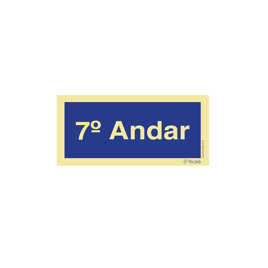 Sinalética Informação 7º Andar - IN0347