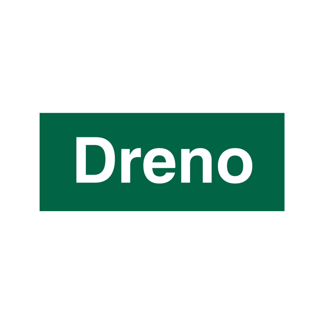 Sinalética Informação Dreno - IN1591