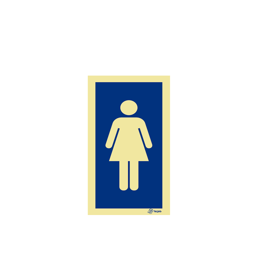 Señal Aseo mujeres – IN0245