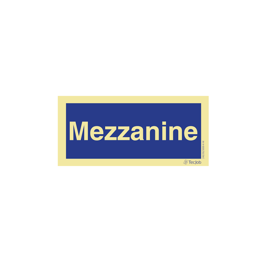 Sinalética Mezzanine - IN0388