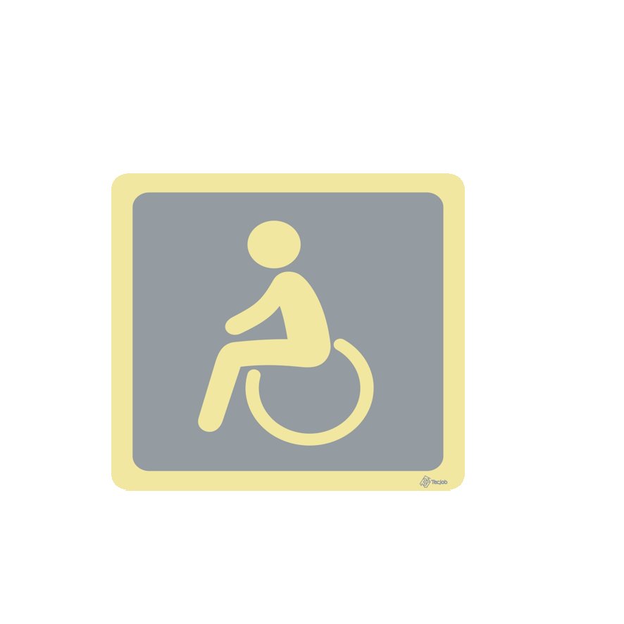 Señal Accesible para personas con movilidad reducida – IN0103