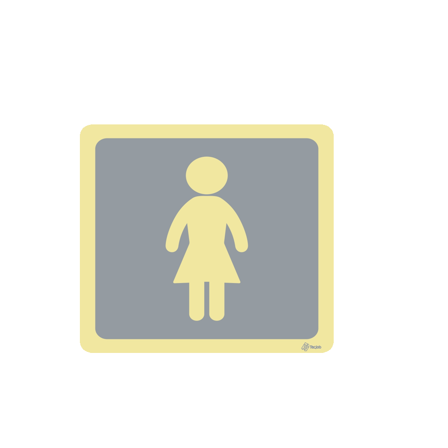 Señal Aseo mujeres – IN0101