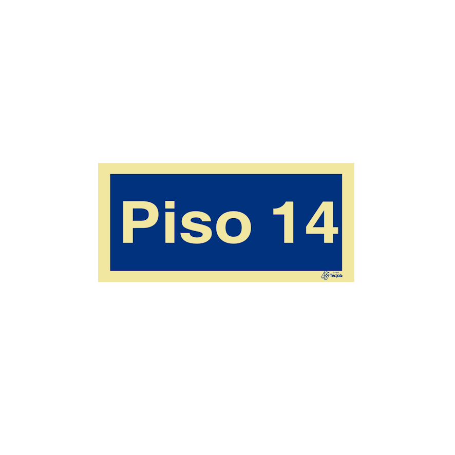 Sinalética Piso 14 - IN0374