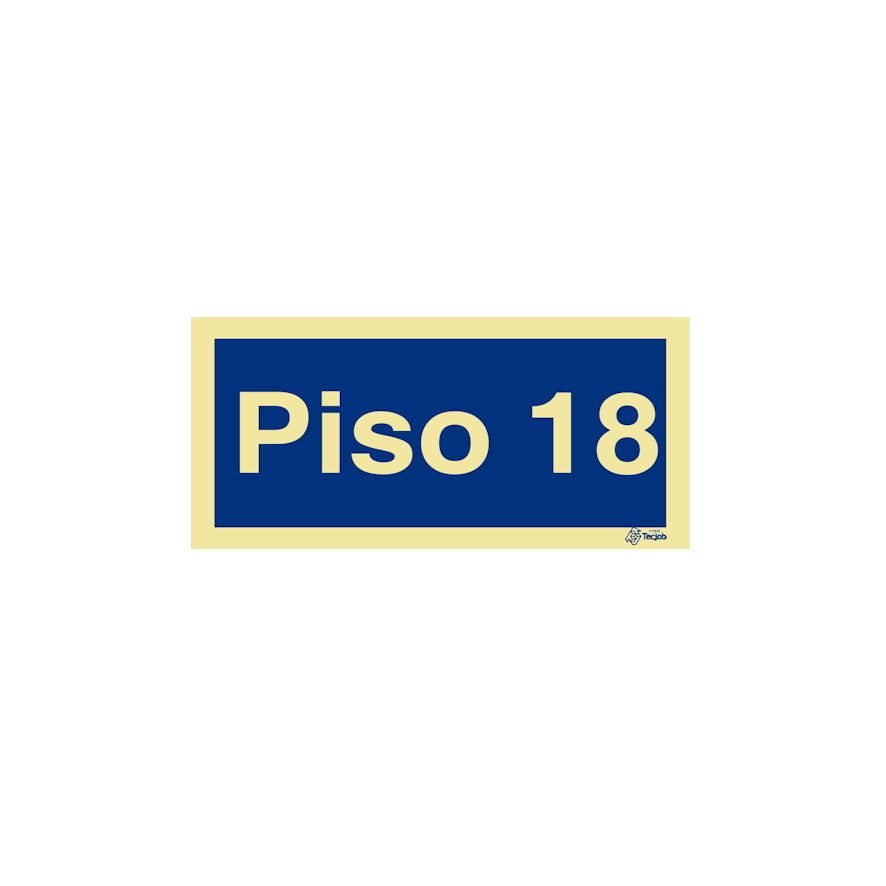 Sinalética Piso 18 - IN0378