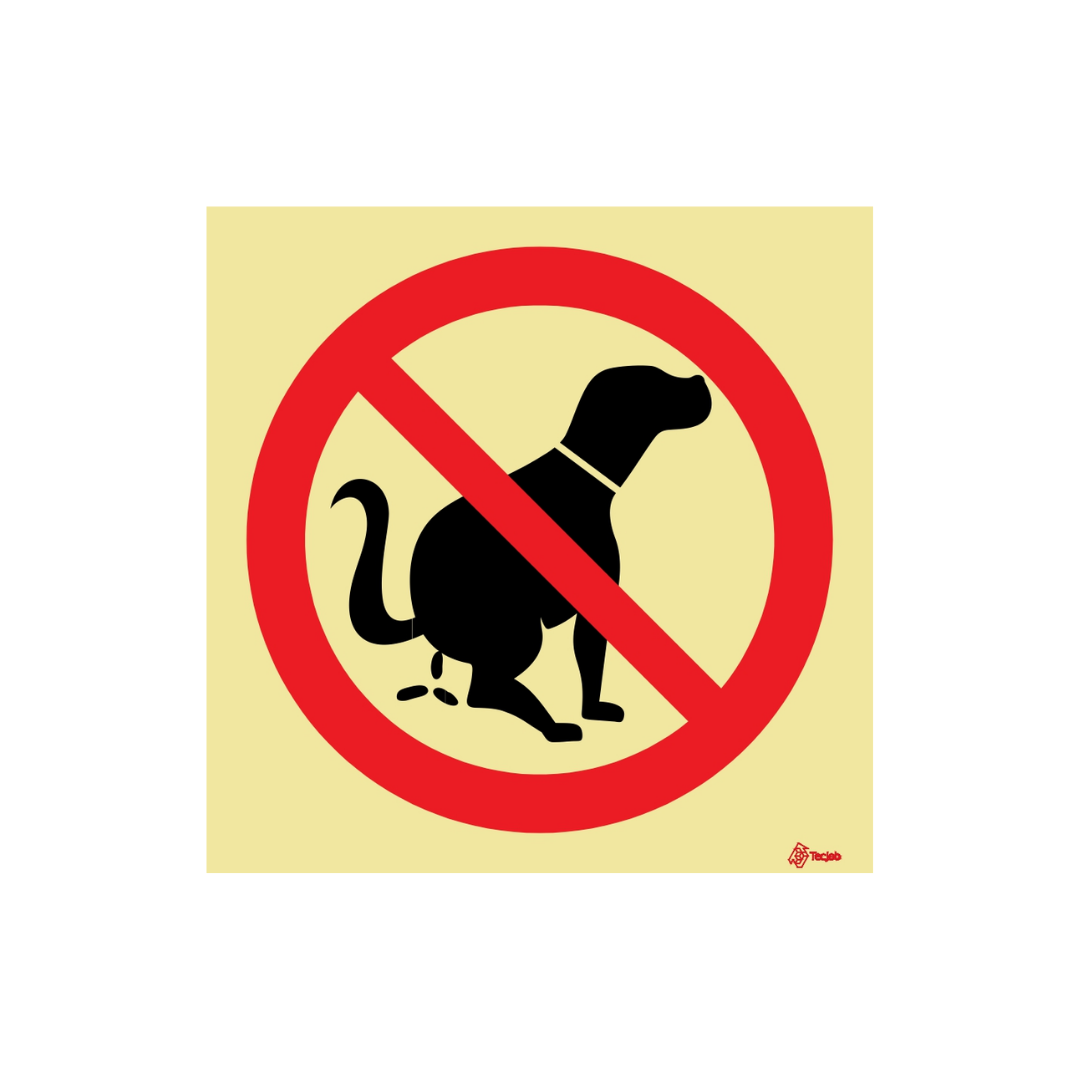 Señal Prohibido que los perros hagan sus necesidades – PR0120