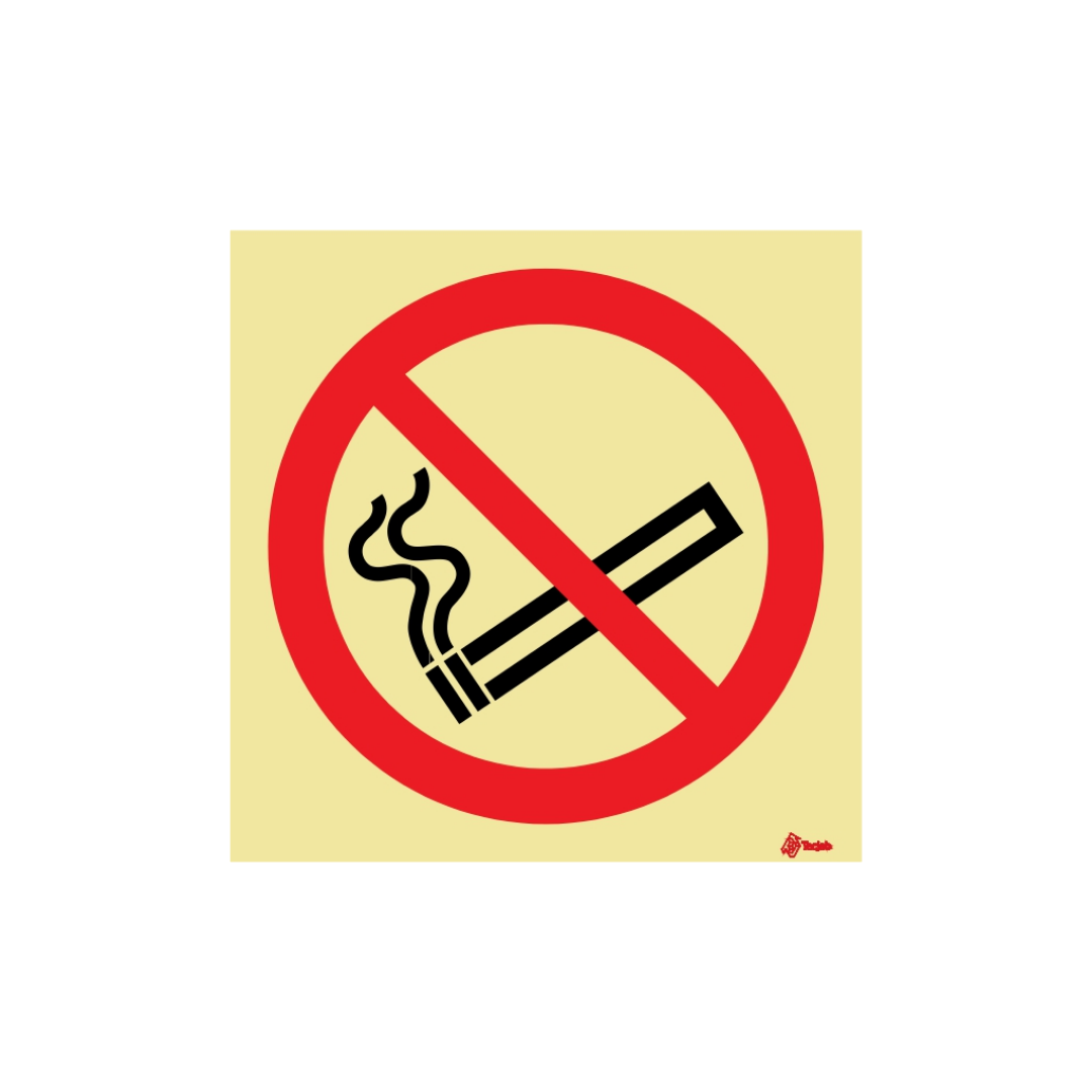 Señal Prohibido Fumar Cuadrada – PR0001