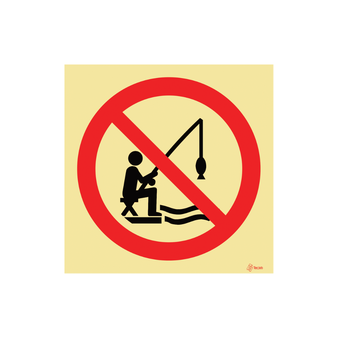 Señal Prohibido pescar – PR0113