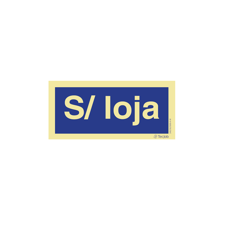 Sinalética S/ Loja - IN0393