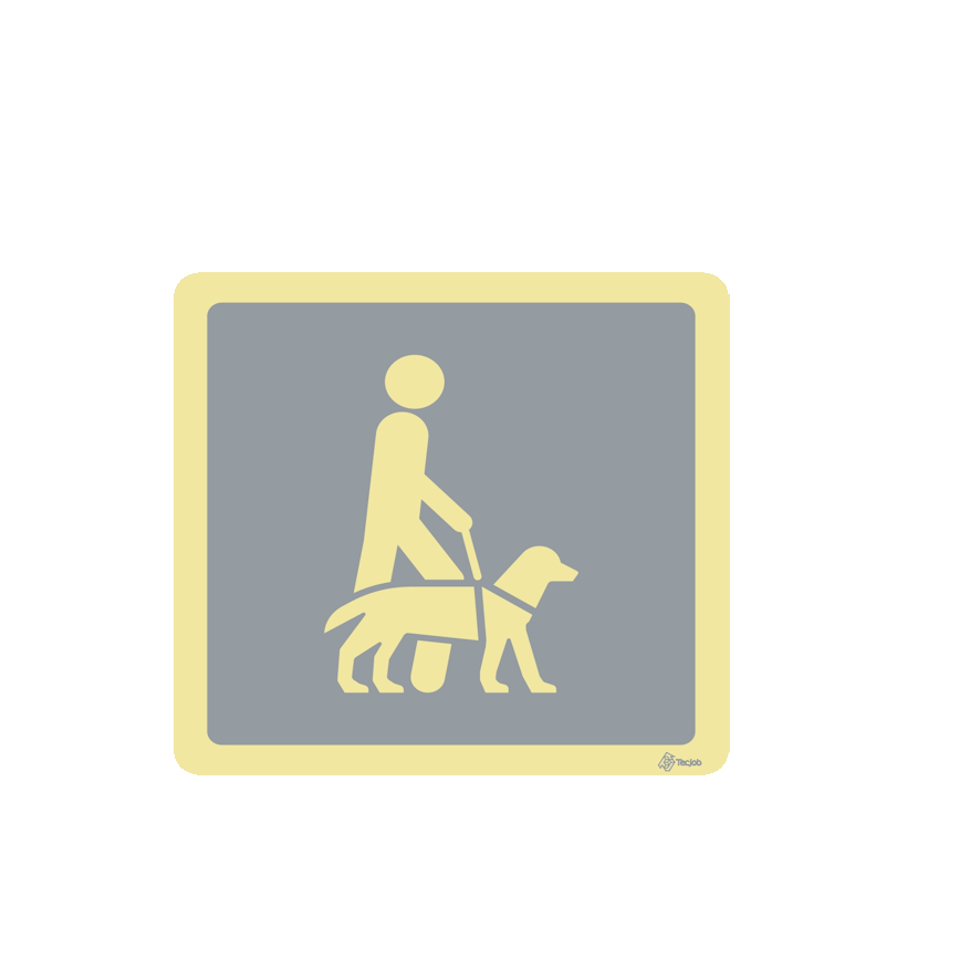 Señal Acceso con perro guía – IN0149