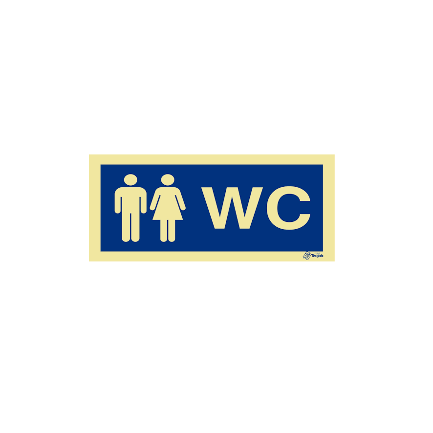 Sinalética WC Masculino e Feminino - IN0290
